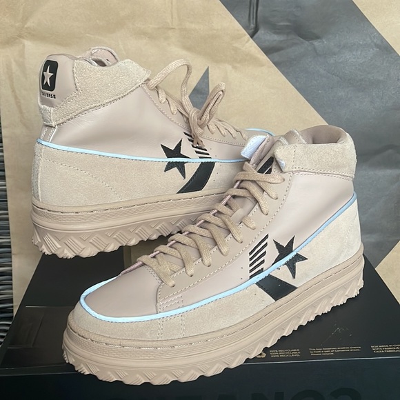 Converse Pro Leather X2 Hi Salt Pink/Black/Salt Pink WMNS - Picture 9 of 16